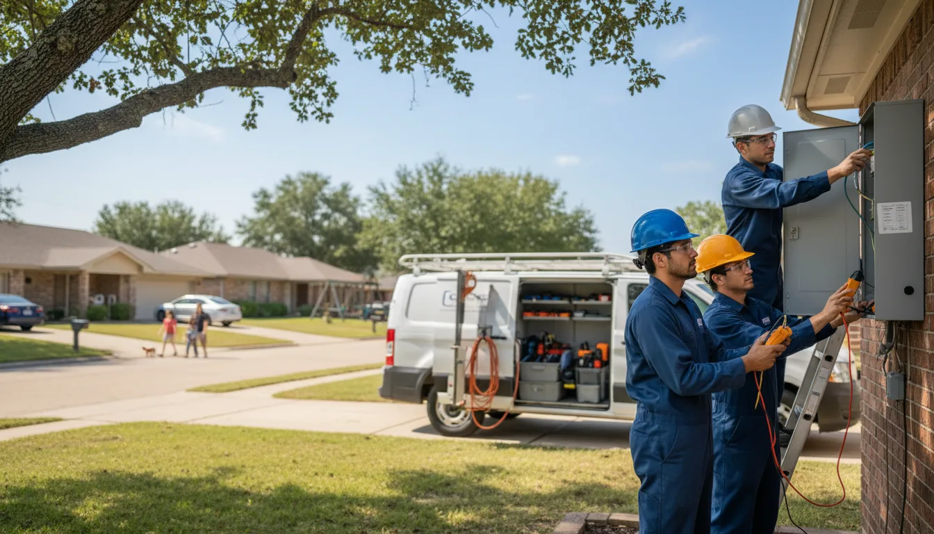 Certified electrician providing emergency electrical services in Columbia Station, OH